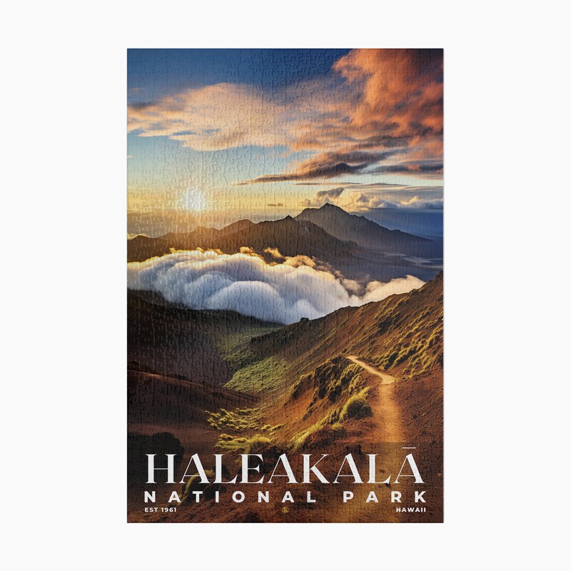 Haleakala National Park Jigsaw Puzzle, Family Game, Holiday Gift | S10
